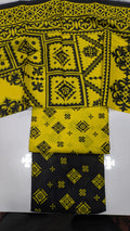 slub lawn printed 3pc