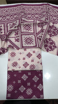 slub lawn printed 3pc